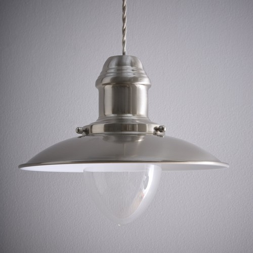 Satin nickel fisherman style - nickel,