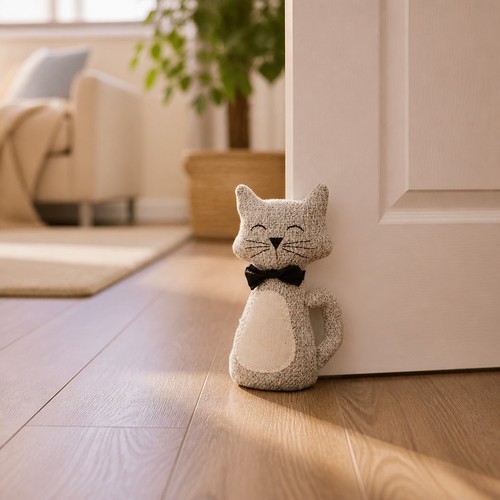 Fabric cat animal - pal, doorstop