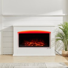 2kW Electric Fire Suite 34"