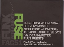 Rave Flyer- Fuse at FAC 51