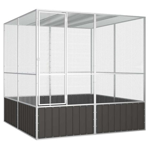 Bird cage galvanised steel - cage,