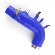 FITS SUBARU WRX 2008-2014 GE GH GR GV EJ25 SILICONE TURBO INLET INTAKE HOSE Blue