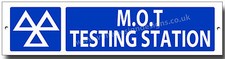 M.O.T TESTING STATION  METAL SIGN.MOT SIGNS,GARAGE,WORKSHOP.
