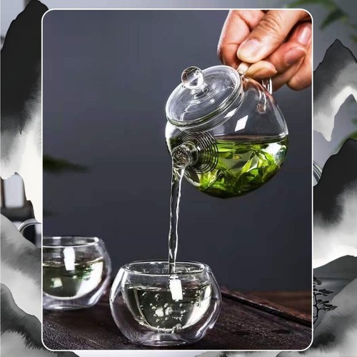 Petite glass bubble teapot - petite,