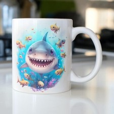 Shark Personalised Mugs Cups
