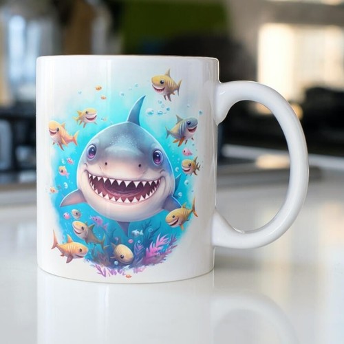 Shark personalised mugs cups - mugs,