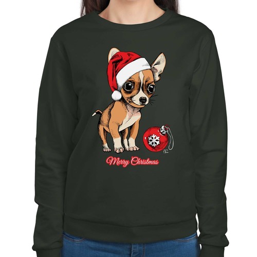 1tee womens puppy - womens, chihuahua