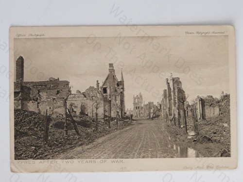 Ypres after two years war - two,
