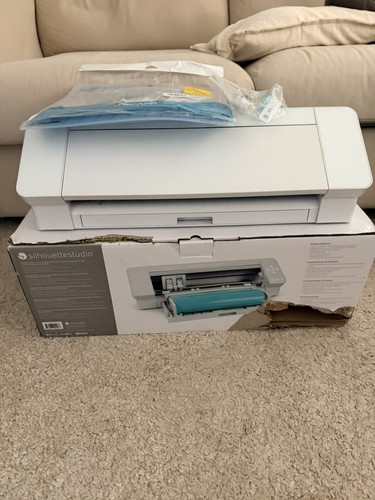 Silhouette cameo white - 4,
