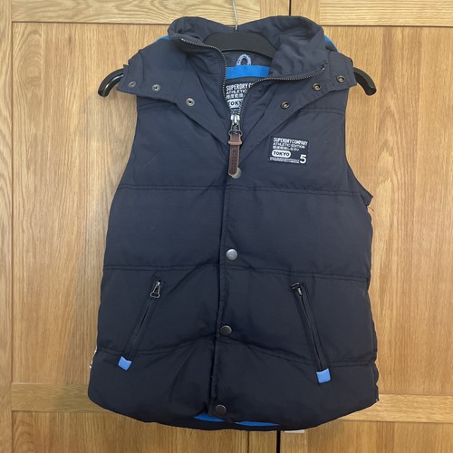 Superdry men gilet - superdry, puffer