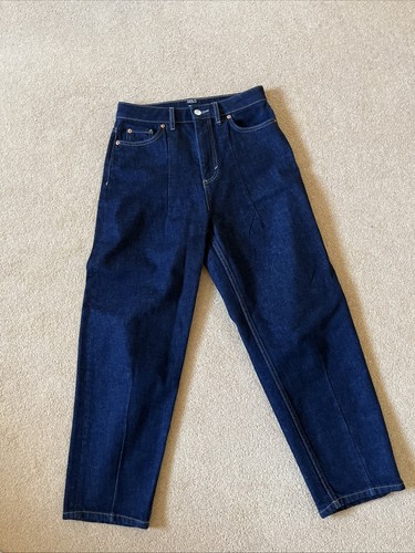 Barrel jeans indigo - -,