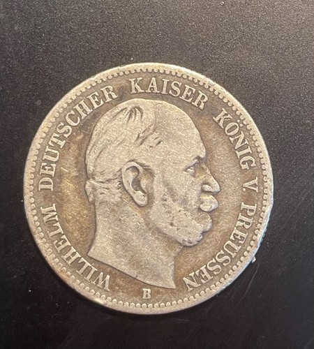 1876 german wilhelm silver - german,