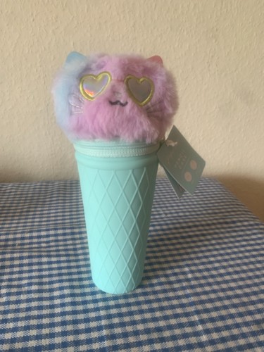 Paperchase purple green kitten - paperchase,