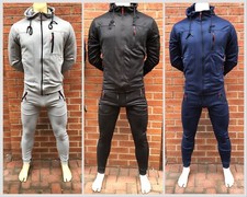 Mens Slim Fit Polyester Hooded