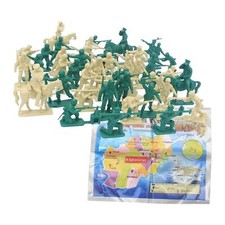 48x Army Vehicles Soldiers Model Toys Toy Toy Model Army Men Soldier Set Boys