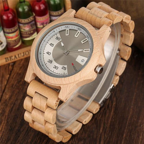 Handmade men wood watch - men's,