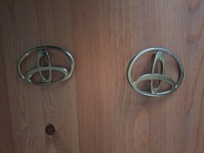 Genuine Toyota Supra MK4 JZA80 Gold Badges – OEM Set