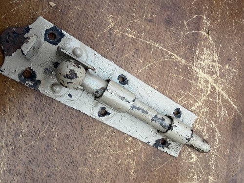 Victorian iron door lock - iron,