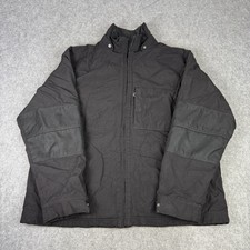 Timberland Jacket Mens XL Black Pro Series Waterproof Lined Workwear Utility