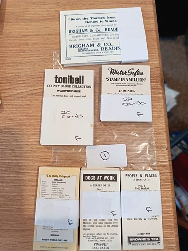 Card sets x6 - ,