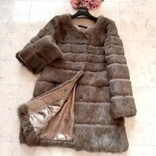 BLANCHEUR Real fur Collarless