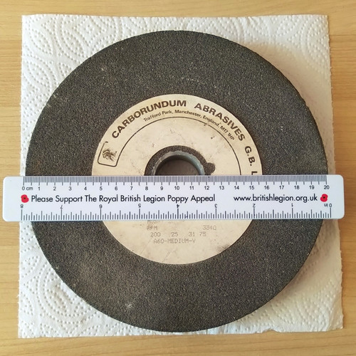 Carborundum wheel m0s rpm - wheel,,