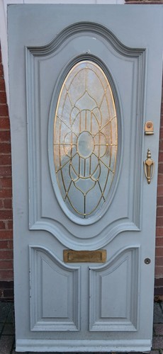 Hardwood external door double - hardwood, door.