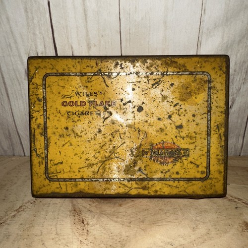 Vintage cigarette tin - cigarette, &