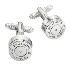 Shotgun Cartridge  Cufflinks -