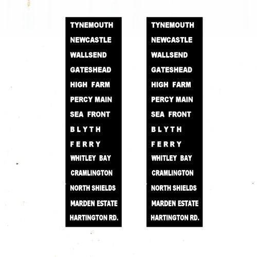 Model bus transfers - model,