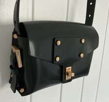 ALLSAINTS MIRO BLACK LEATHER