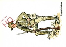 Picture Postcard>>Military Uniform, Highland Light Infantry, Private