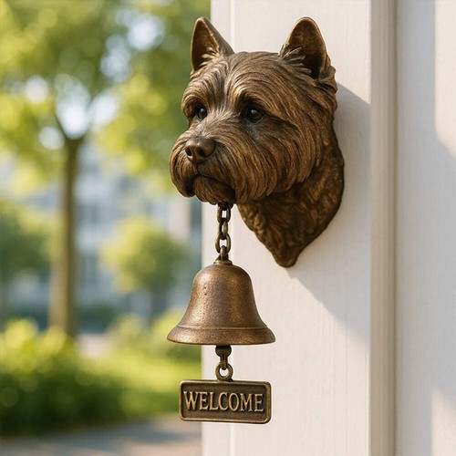 Antique bulldog dobermann door - antique,