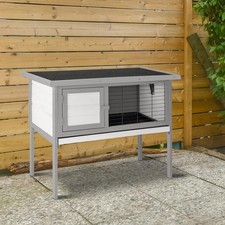 Elevated Rabbit Hutch Cage