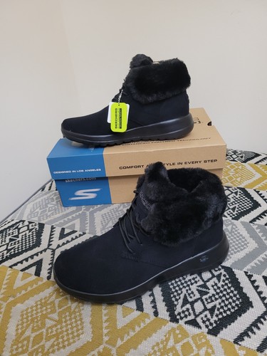 Bnib womens black skechers - black,