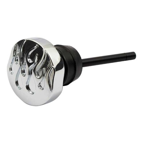 Oil tank dipstick flame design - tank,
