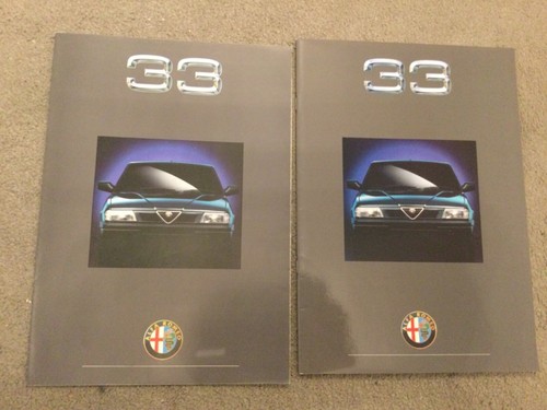 Alfa romeo brochures - alfa,
