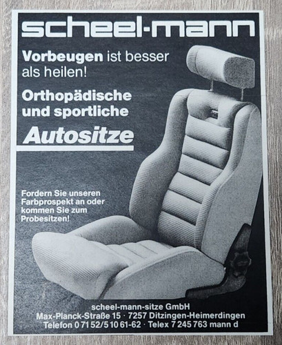 Scheel mann car seats gmbh - scheel-mann,