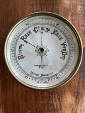 RARE DOUBLE HANDED BAROMETER