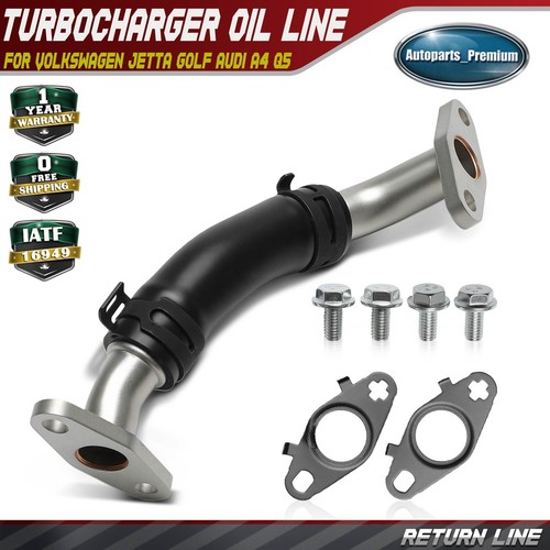 Turbocharger oil return line - oil,