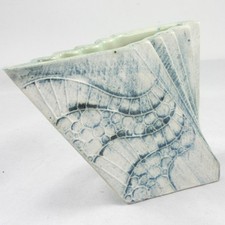 Vintage Carn Pottery Fan Vase