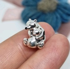 NEW Genuine Pandora Silver Hugging Polar Bears Charm ? S925 ALE 