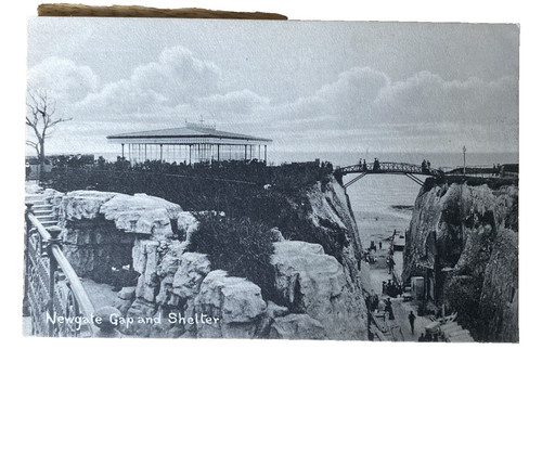 Antique postcard newgate - antique,
