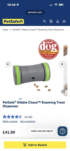 Petsafe dog toy kibble - petsafe, toy/kibble