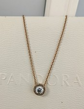 Pandora Halo Necklace ALE S925