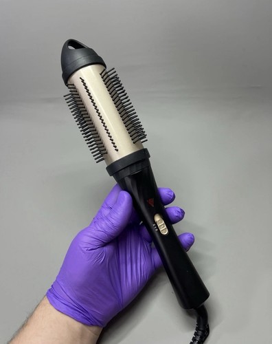 Hot round brush comb - hot,