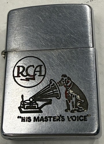 Zippo 1950 rca nipper - nipper, dog