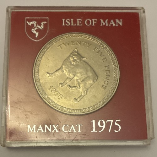 Isle man manx cat pence - man, 25