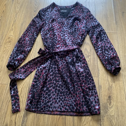 Ossie clark maroon - ossie, maroon/black/grey