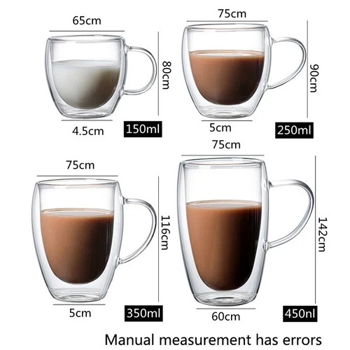 Double wall insulated glasses - double,